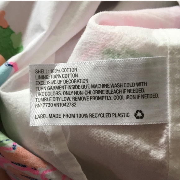 Lilly Pulitzer Pink and Orange Anniversary Dress - Picture 4 of 7